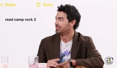 Joe Jonas Camp Rock 3 Plans to Get Out of Hot Ones Challenge: Sorry Disney!