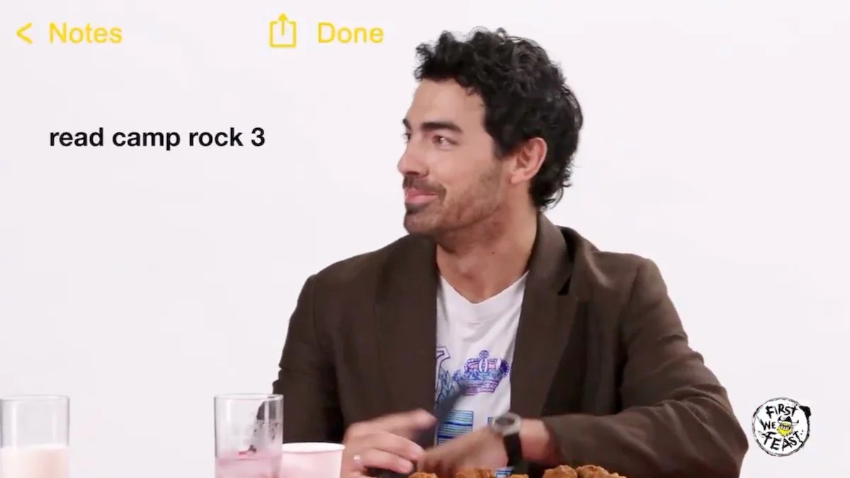 Joe Jonas Camp Rock 3 Plans to Get Out of Hot Ones Challenge: Sorry Disney!