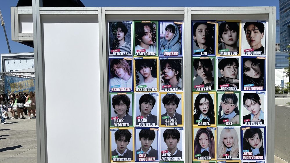 k-pop idols downtown LA