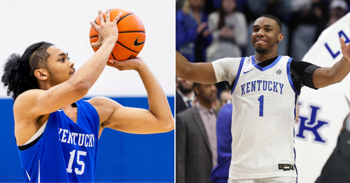 Jamon Dumas-Johnson celebrates a tackle against Vanderbilt - Dr. Michael Huang, Kentucky Sports Radio