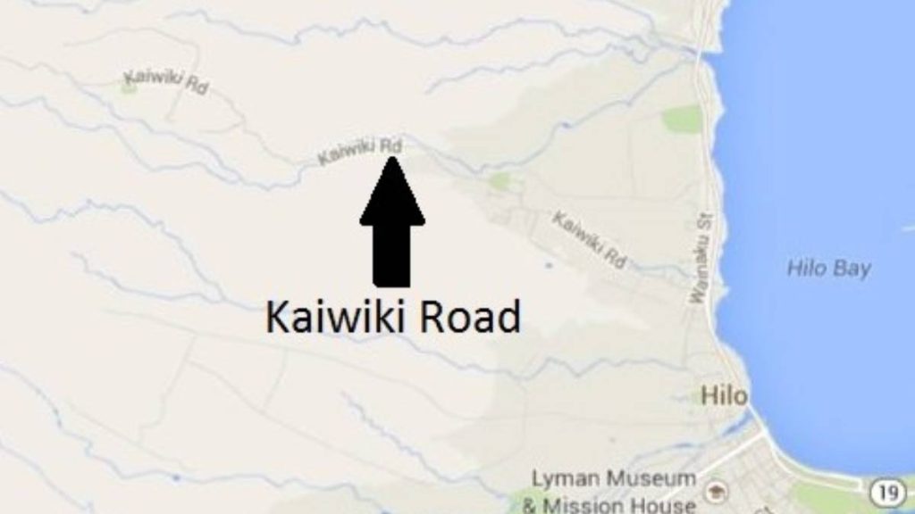 Emergency repairs underway on Kaiwiki Road in Hilo : Big Island Now