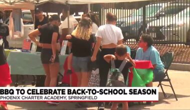 Phoenix Charter Academy hosts back-to-school barbecue