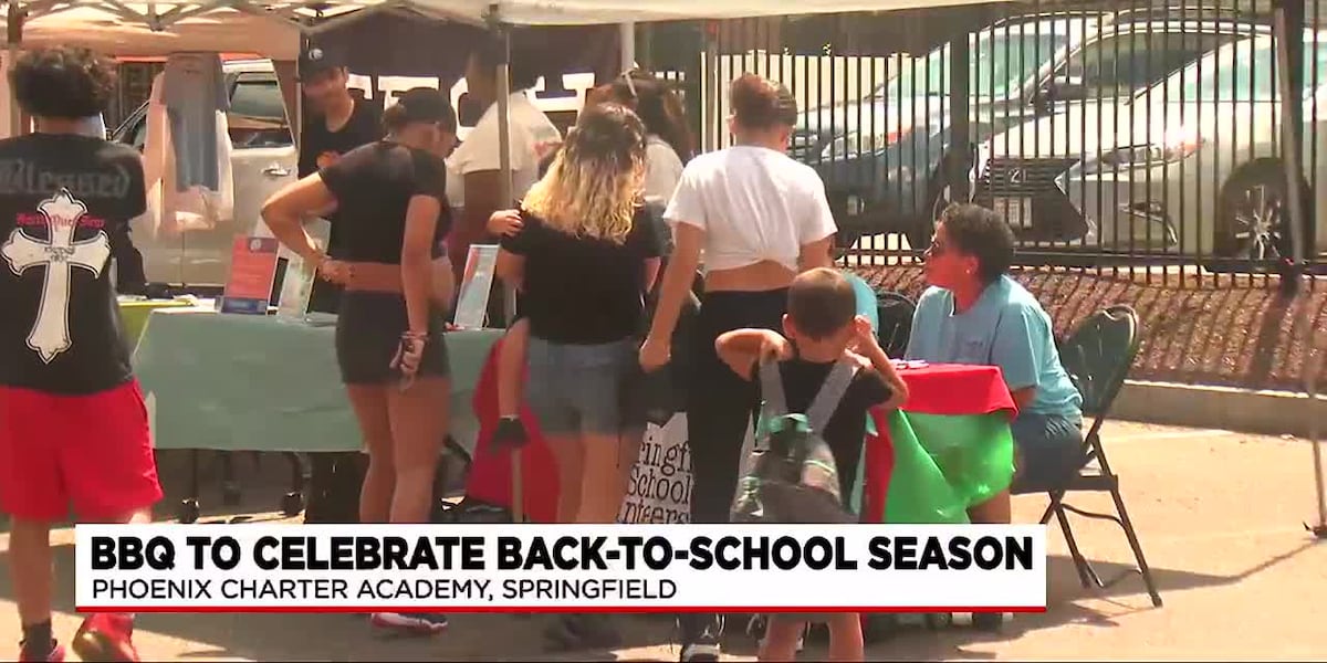 Phoenix Charter Academy hosts back-to-school barbecue