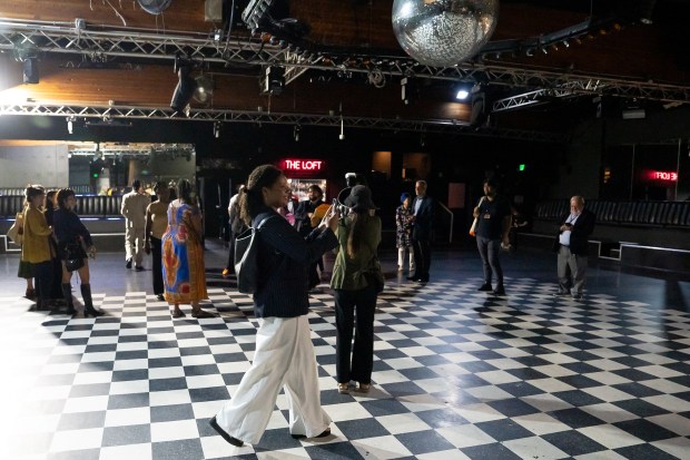 One of the dance floors inside Jewel’s Catch One is...