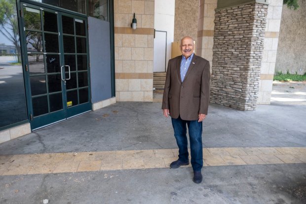 Former Los Angeles City Councilman Dennis Zine outside the closed Promenade mall in Woodland Hills, Thursday, May 19, 2022. (Photo by Hans Gutknecht, Los Angeles Daily News/SCNG)