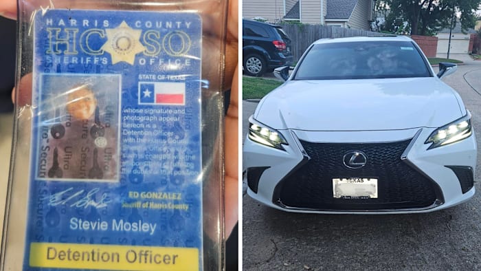 Former Harris County jailer wanted in luxury car theft scheme