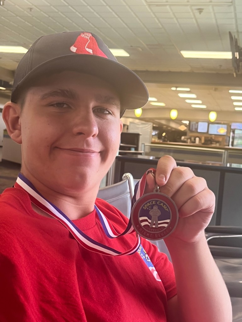 Gabriel “Gabe” Kibler U.S. Space & Rocket Center Space Camp Right Stuff Award