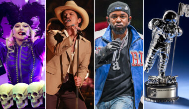 Lady Gaga, Bruno Mars & Kendrick Lamar Lead Field