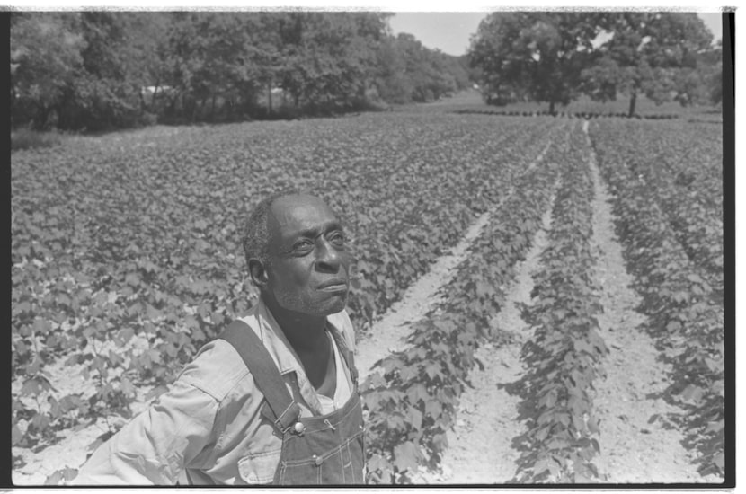 One of the photos of which Bob Jackson is most proud is this image of an unnamed farmer on...