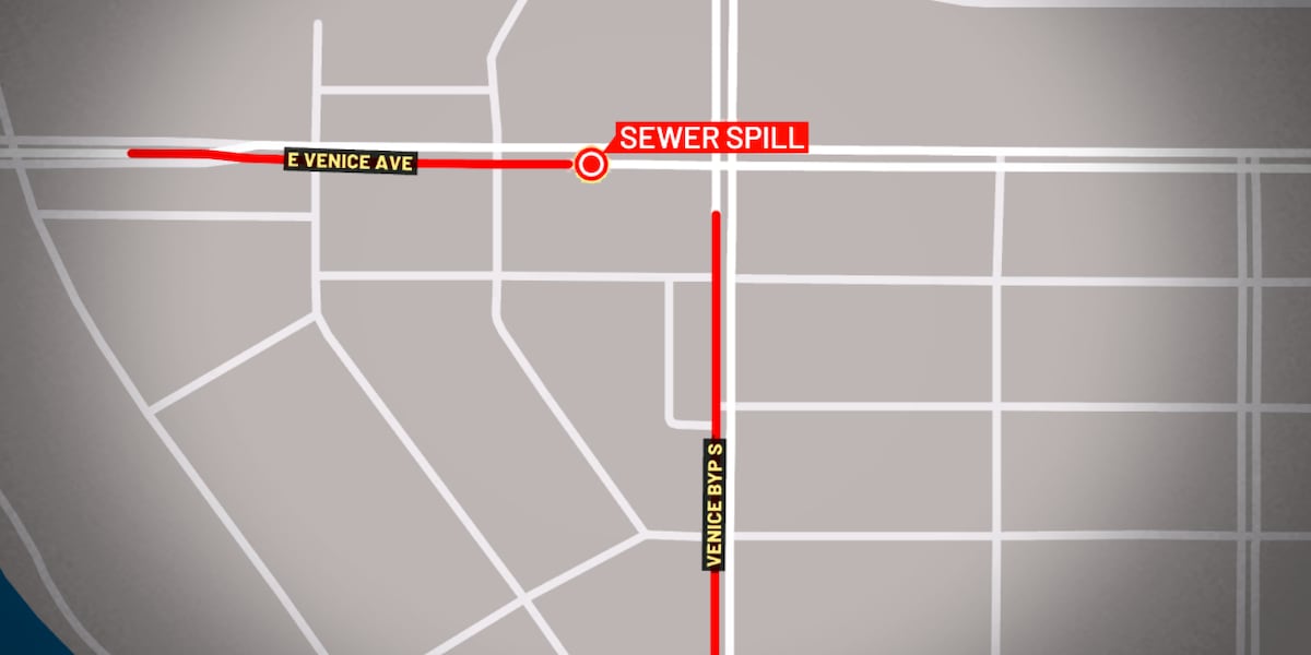 Crews clean up overnight sewer spill