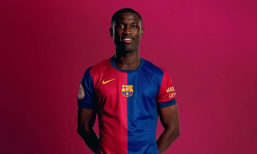 Mamadou Mbacke Fall. (Picture credit: Barcelona official website)