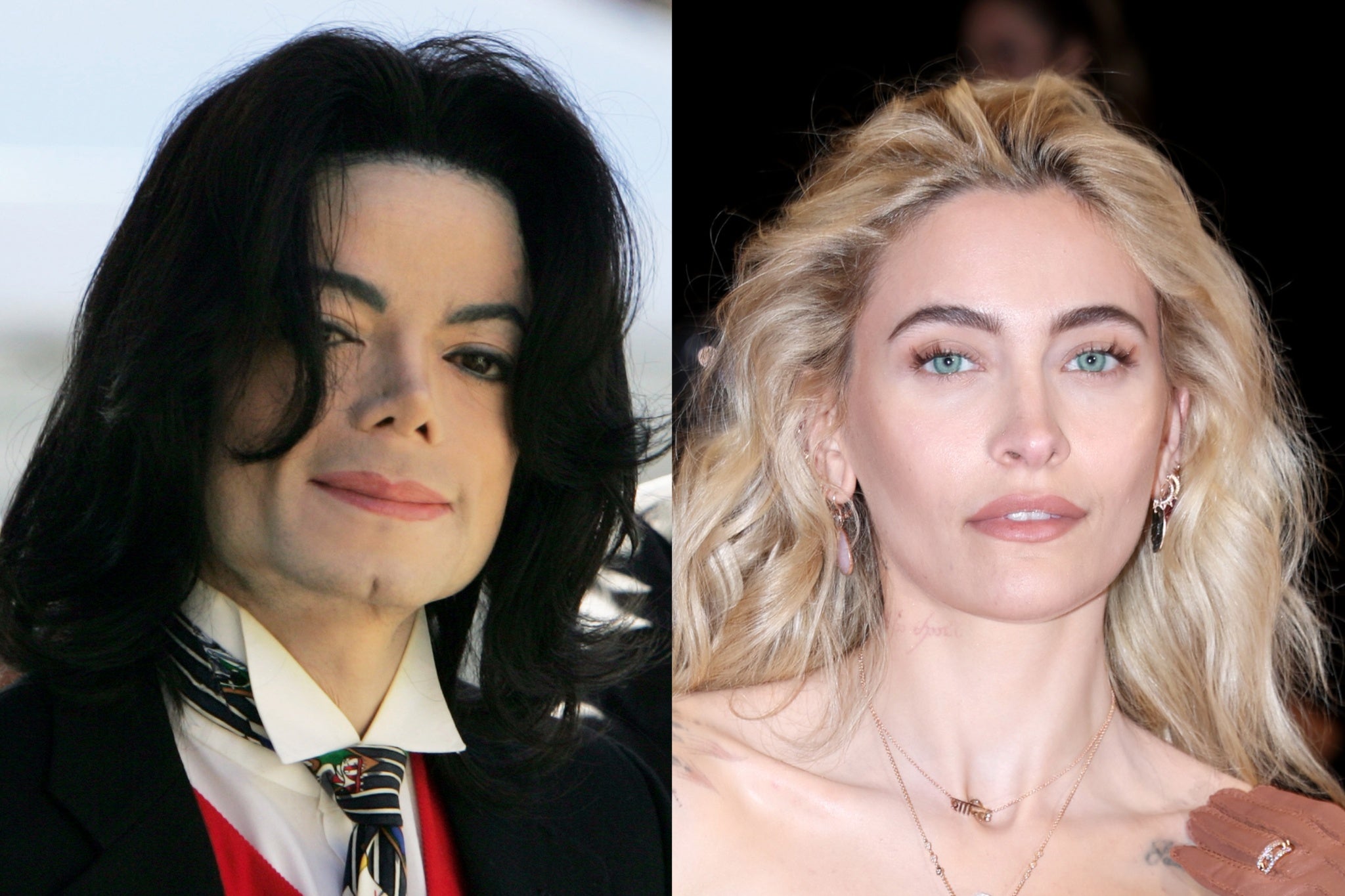 Paris Jackson (right) has allegedly found irregularities in payments made by her father Michael's estate