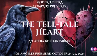 Modern Opera Company To Premiere Felix Jarrar’s THE TELL-TALE HEART