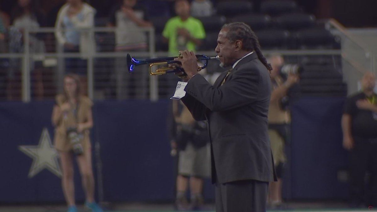 Freddie Jones retires as Cowboys’ anthem trumpet player – NBC 5 Dallas-Fort Worth