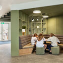 Brighton High School / JAWSARCHITECTS - Interior Photography, Living Room, Table, Chair
