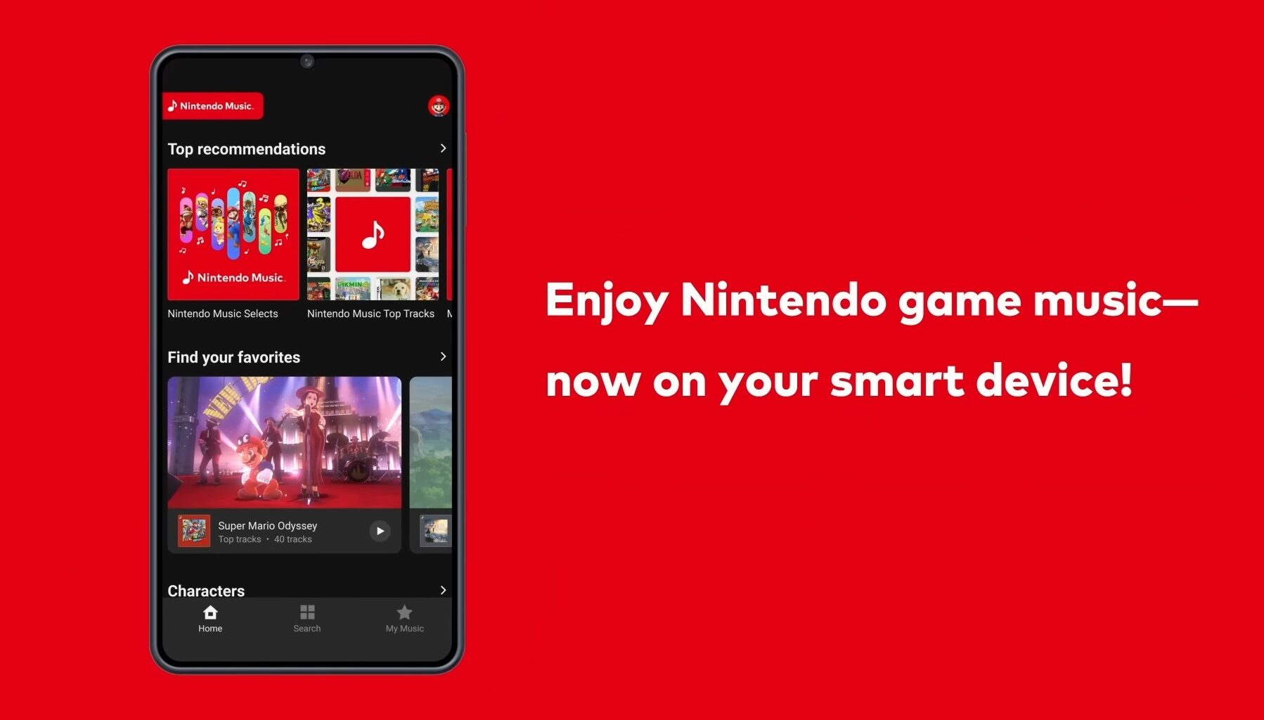 Nintendo Music 1.3.0 update out now, patch notes