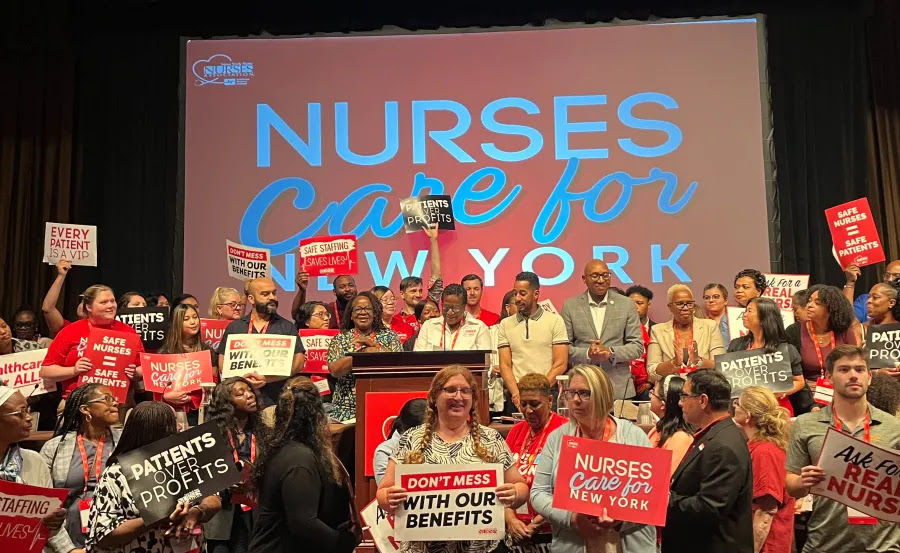 NYSNA  Nurses Launch Contract Campaign to Defend NYC’s Healthcare – LaborPress