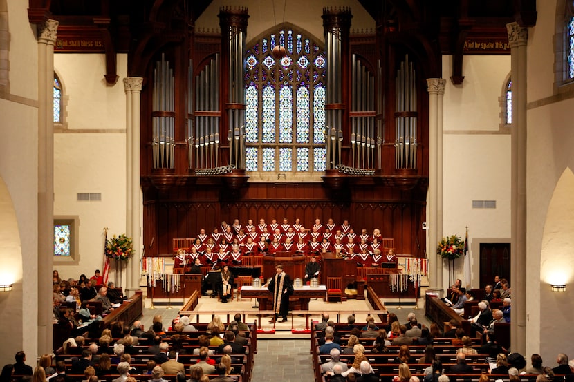 Highland Park United Methodist Church.