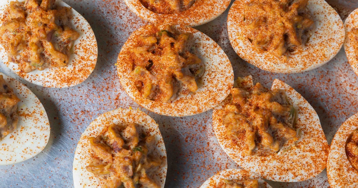 Why you should mix brisket into deviled eggs