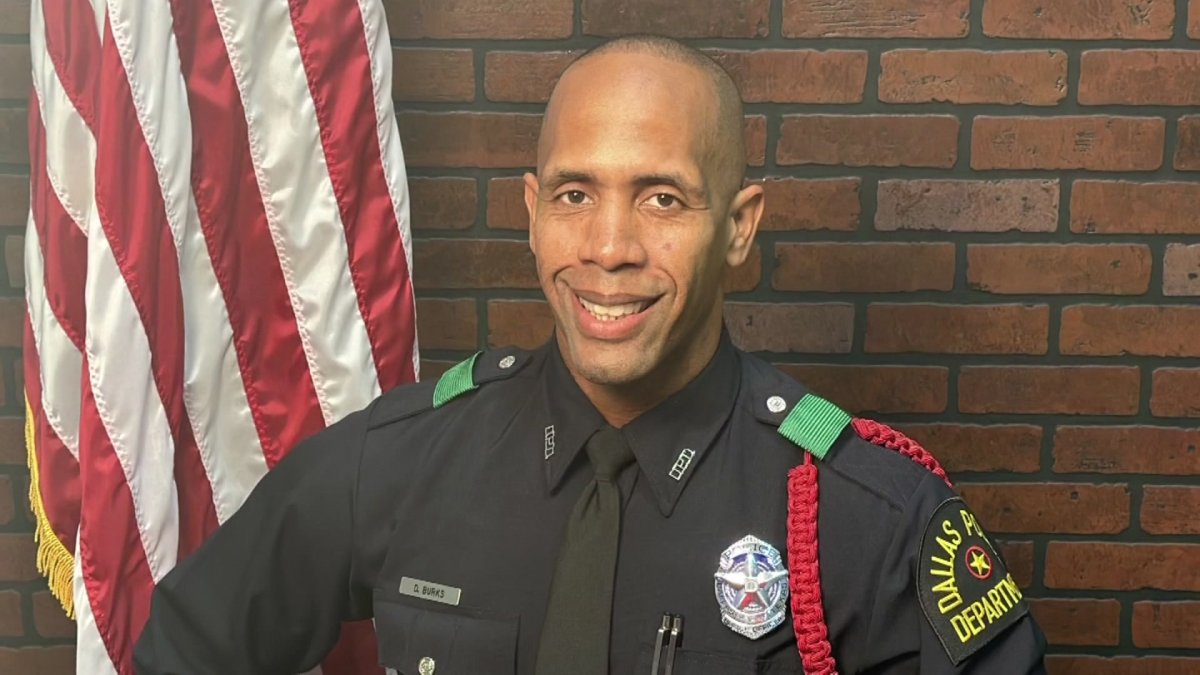 Dallas officer Darron Burks honored one year later – NBC 5 Dallas-Fort Worth