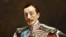 Raimundo de Madrazo y Garreta (Spanish, 1841–1920), Carlos María Fitz-James Stuart, Sixteenth Duke of Alba (Carlos María Fitz-James Stuart, xvi duque de Alba), 1902. Oil on canvas, 35 1/16 x 28 3/8 in. (89 x 72 cm). Dukes of Alba Collection, Madrid, Liria Palace, inv. P.33. Photo by Joaquin Cortés Noriega and Román Lorés Riesgo. Meadows Museum, SMU 2025