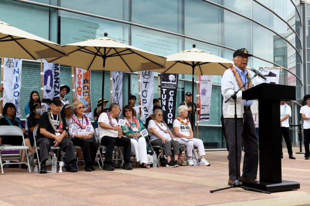 Tak Hoshizaki, 99, formerly incarcerated with his family and 120,000...