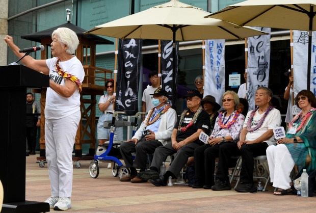 Kyoko Oda, 80, formerly incarcerated with her family and 120,000...
