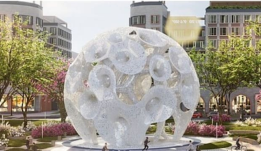 Who’s paying for The Pearl sculpture at RiversEdge?