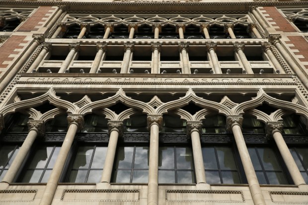 The Chicago Athletic Association hotel at 12 S. Michigan Ave. in Chicago.(Jose M. Osorio / Chicago Tribune)