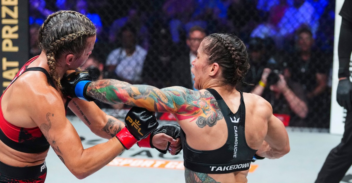 PFL 9 results: Liz Carmouche steals show with ferocious knockout, Alfie Davis stuns Gadzhi Rabadanov