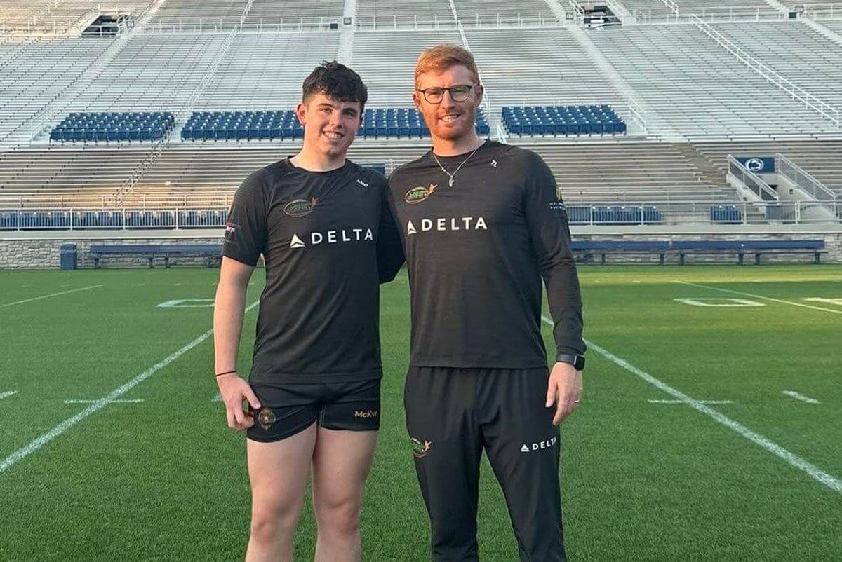 Meet Irishman Adam Gibbs, Penn State’s punter commit and college football’s newest ‘superfan’