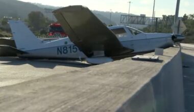 Small aircraft emergency reported on SB-805 near Carrol Canyon Road. – NBC 7 San Diego
