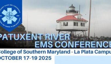 Patuxent River EMS Conference Coming To College Of Southern Maryland La Plata Campus Oct. 17–19