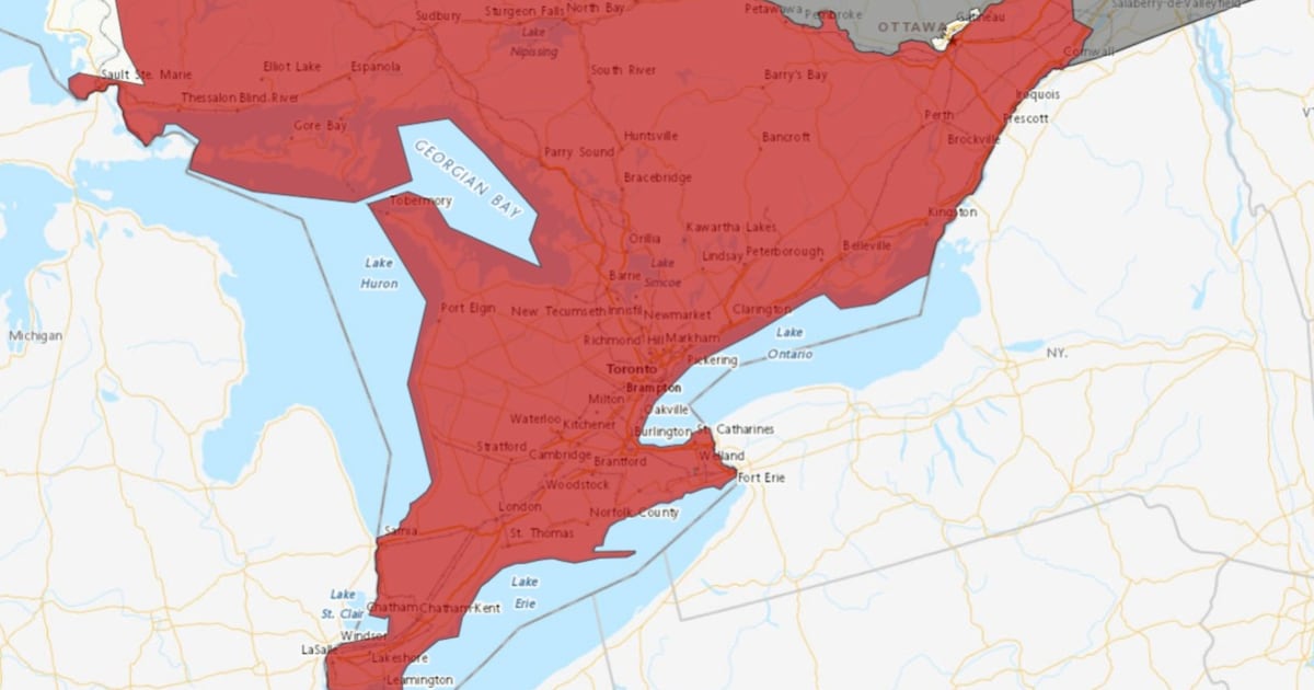 Toronto and rest of southern Ontario set to bake under ‘multi-day heat event’ - CTV News