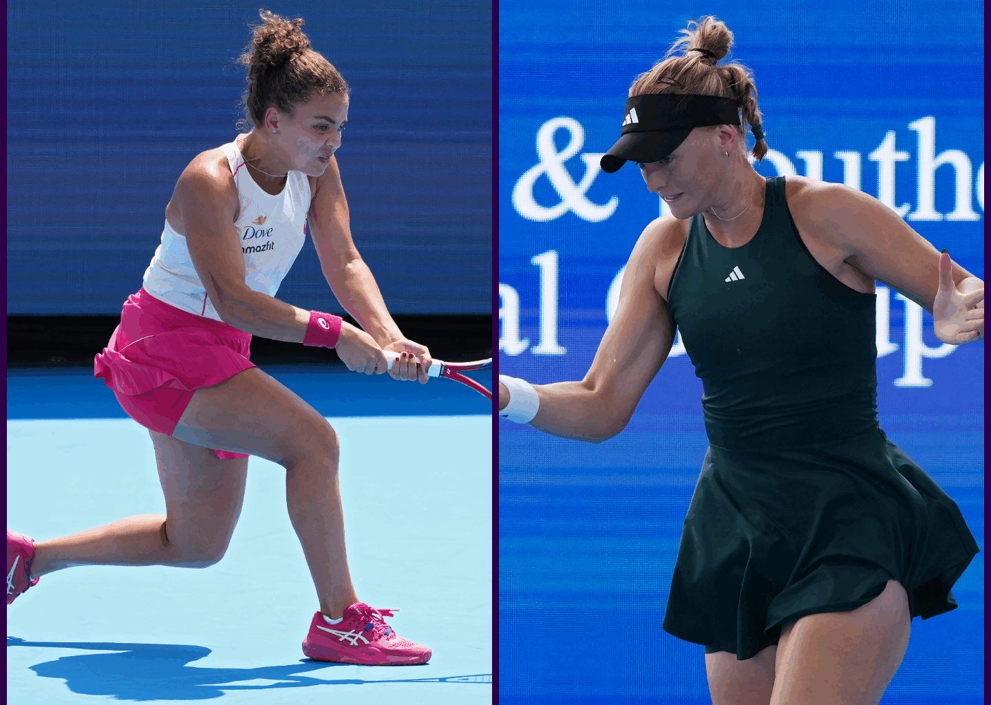One game, two spectacular rallies from Paolini and Krueger in Cincinnati - WTA Tennis