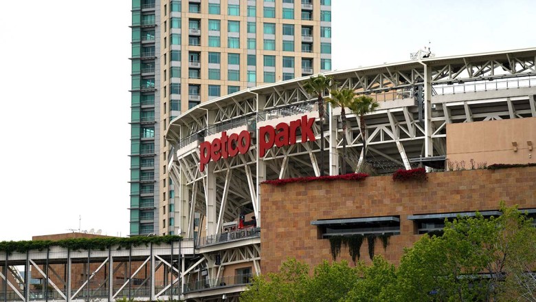 Petco Park, a destination for the Trolley.