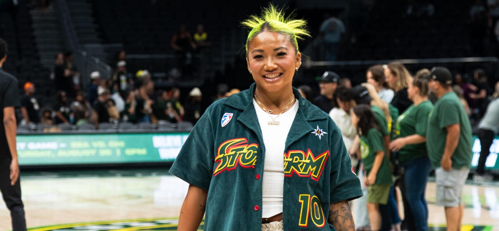 Seattle Storm Host Kayce Kirihara Turns Viral Stunt Into Empowering Win