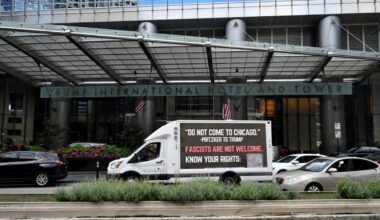 ‘Do Not Come to Chicago,’ billboard driving around Trump Tower reads – NBC Chicago