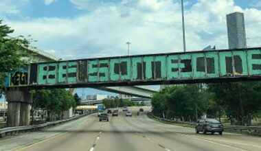 Is Houston’s ‘Be Someone’ art or Graffiti? A philosophical take