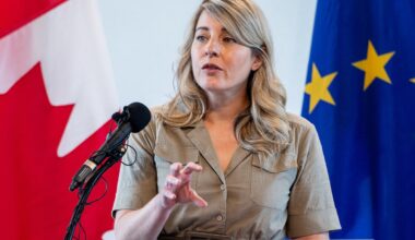 Industry Minister Mélanie Joly to meet with Saab on visit to Sweden, source says