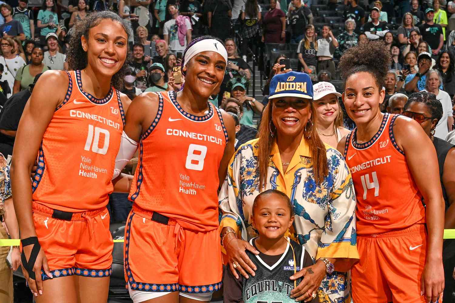 Queen Latifah’s Son Rebel Makes Rare Public Appearance with Mom Courtside at WNBA Game