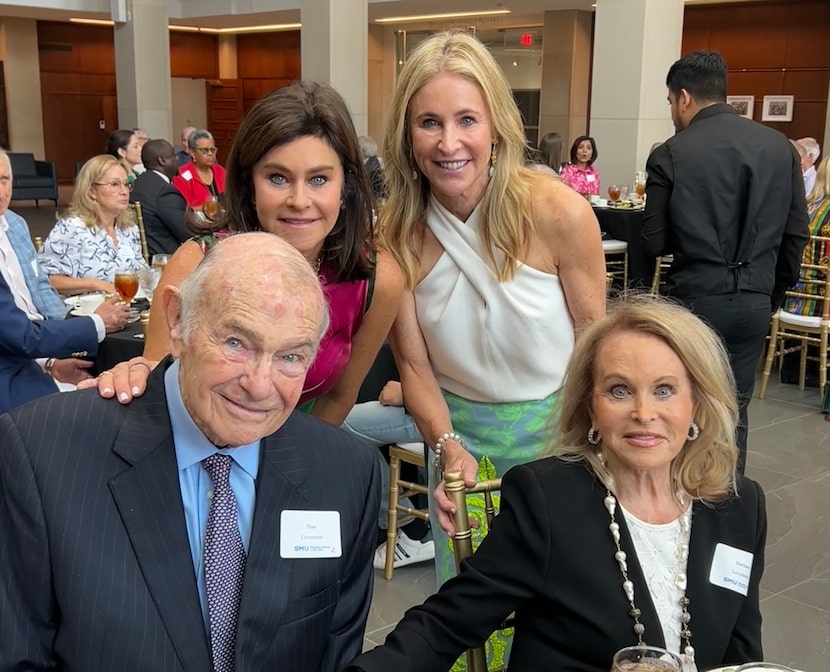 Stan and Barbara Levenson with their daughters Laura Levenson Gottesman, left, and Amy...