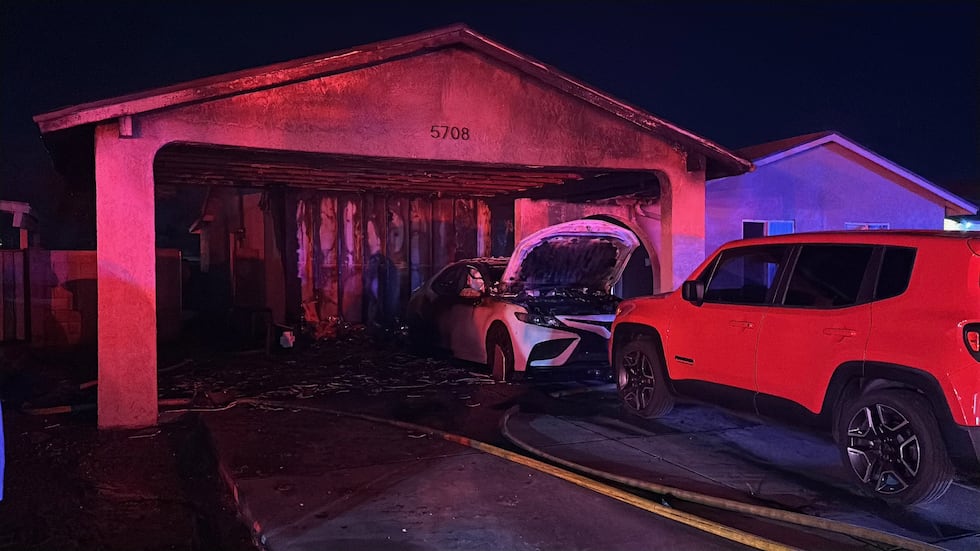 Phoenix firefighters were called to the fire at a home near 43rd Avenue and Bethany Home Road.