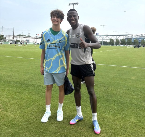 Ben Mitchell had the pleasure of meeting his fav player,...