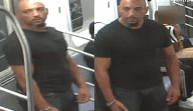 Police are searching for a man who allegedly beat a 64-year-old woman who asked him to put out a cigarette on a 2 train in the Bronx