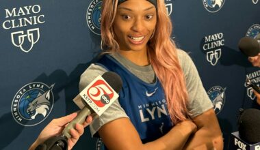 Newly acquired Lynx guard DiJonai Carrington to make home debut Friday vs. Mystics