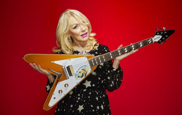 Nancy Wilson, guitarist and singer in the Rock and Roll Hall of Fame band Heart, will perform at Agua Caliente Rancho Mirage Saturday, July 16 (Photo by Jeremy Danger)