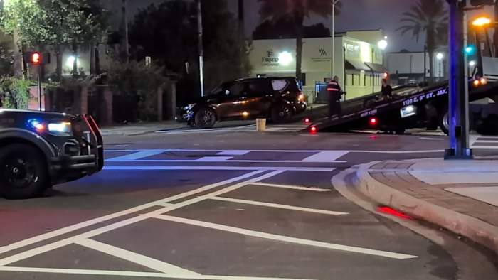 Motorcyclist in serious condition after crash near Duval County Courthouse downtown