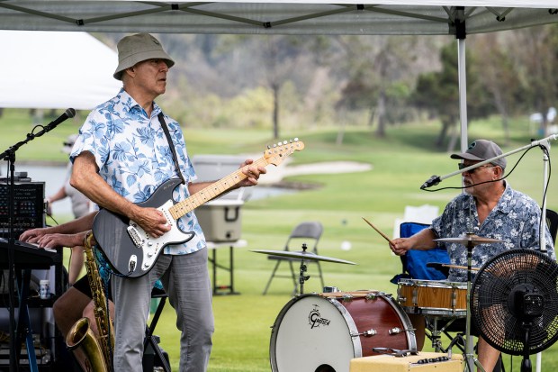 Musical entertainment at Operation Game On (Jon Clark)