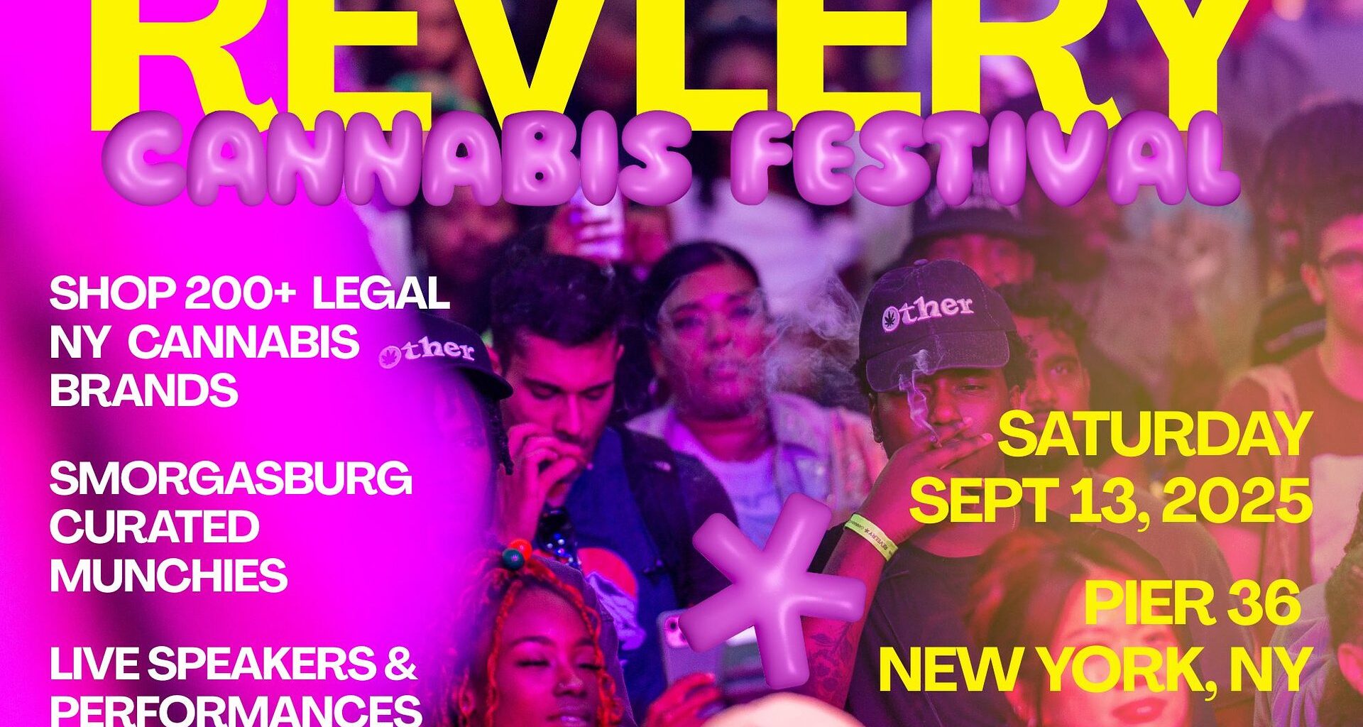 Revelry 2025 Returns to NYC: Cannabis, Culture, and Community at Pier 36 1